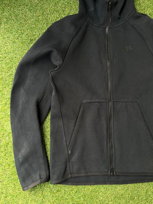 Мъжко горнище : Tech Fleece Zip Through Hoodie In Black XS