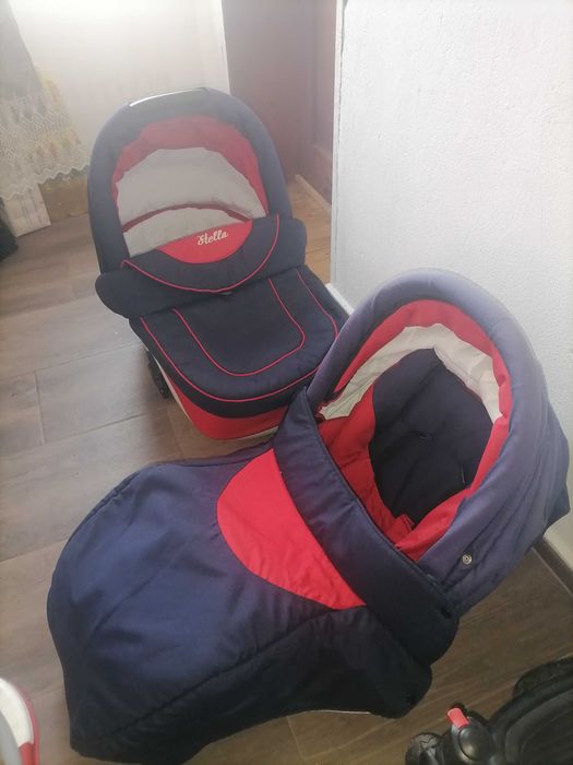 Количка с два коша