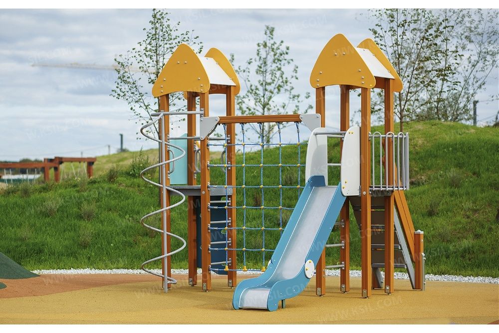 Детские площадки KSIL карусели качели горки Болалар майдончаси КСИЛ