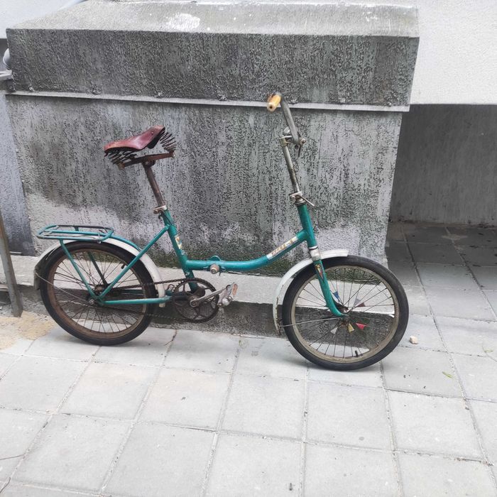 Ретро велосипед ДЕСНА -2 СССР  1979 в движение