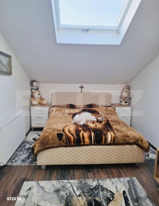 Apartament spatios cu 2 camere, 56 mp, zona Tractorul