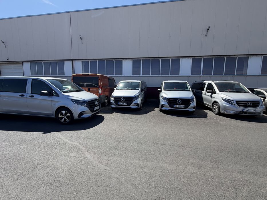 Închiriem 8+1 si 4+1 Mercedes Benz si Megane E-tech