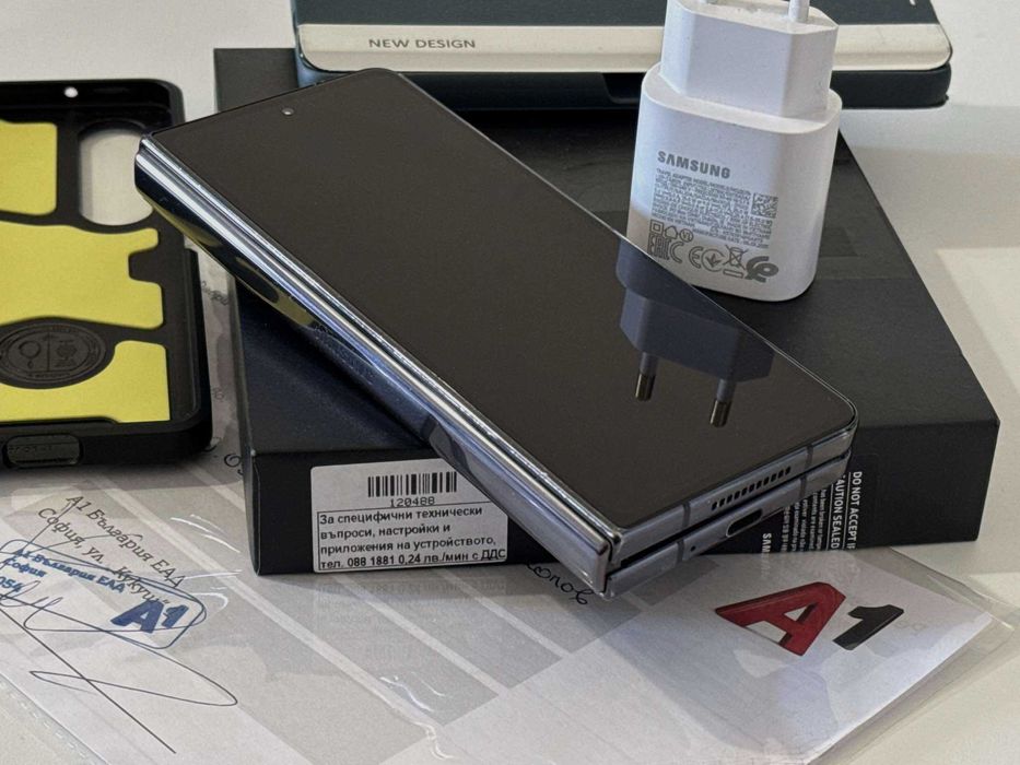 Гаранция! Бартер! Galaxy Z Fold 4 Phantom Black (Черен)