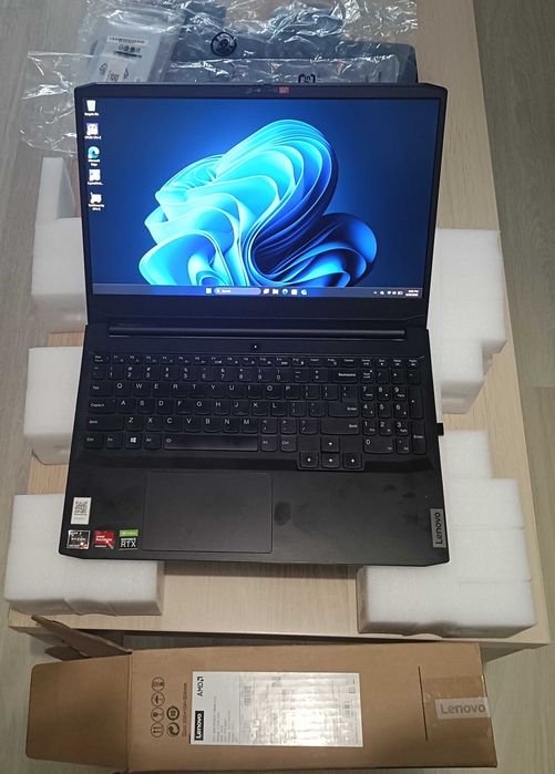 Laptop Gaming LENOVO IdeaPad Gaming 3 15ACH6 AMD Ryzen 7 5800H pana la 4.4GHz 15.6" Full HD 16GB SSD512GB NVIDIA GeForce RTX 3050Ti 4GB Win11pro