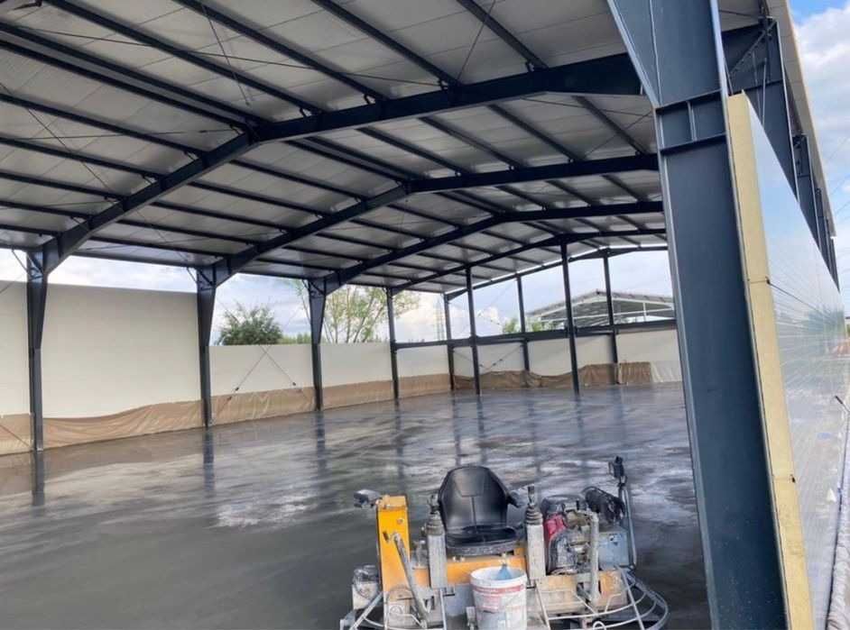 Vând hale structuri metalice, construim si montam la fata locului