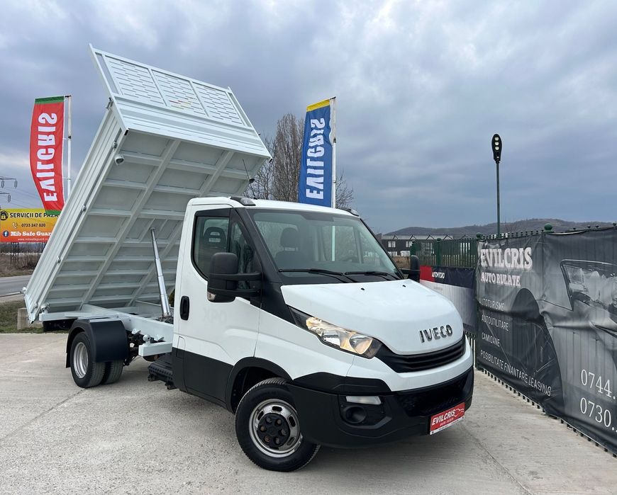 Iveco Daily 3.0 D BASCULABIL Bena 3.7 m Posibilitate LEASING/ 3000 cmc/ bena 3.7 m lungime/AC/ TVA Deductibil