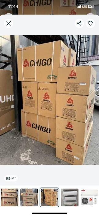 Бесплатная доставка Кондиционер CHIGO 12 INVERTOR motor 
Низкий цена