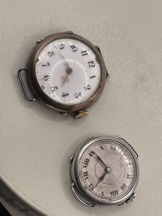 Lot argint 925 si doua ceasuri mecanice functionale