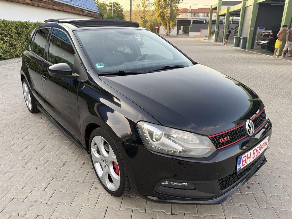 Vw Polo GTI 1.4tsi-180cp-DSG 2013 xenon/piele/panoramic/navi/padele