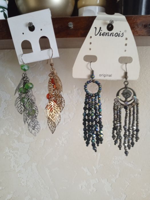 Серьги под серебро. И др.