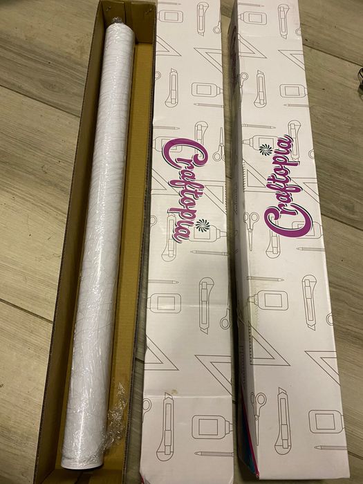 Bandă magnetică albă 60x300 cm craftopia