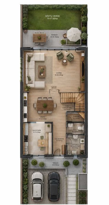 Casa individuala premium P+1E | 134 mp utili | Curte proprie | Chitila – langa padure si lac