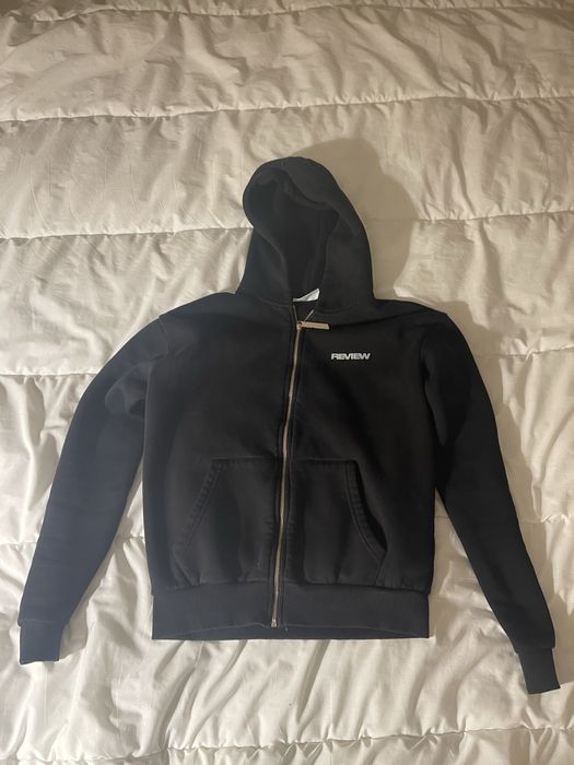 Hanorac Review cu fermoar