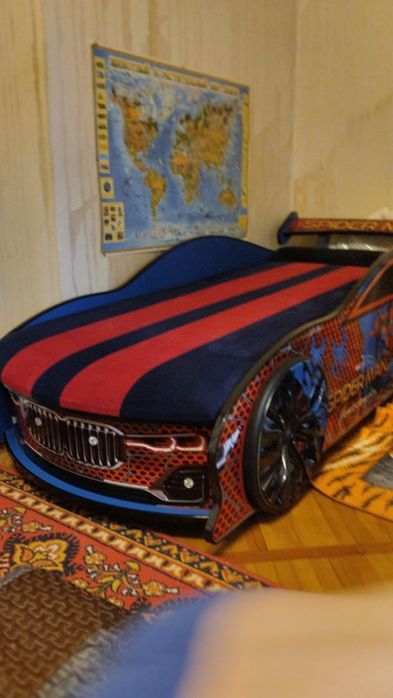 ‼️СРОЧНО ‼️Кровать для мальчика в отличном состоянии,очень удобная.