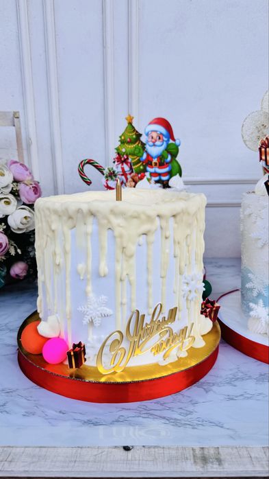 Торты на Новый год / Янги йил Торт заказга
