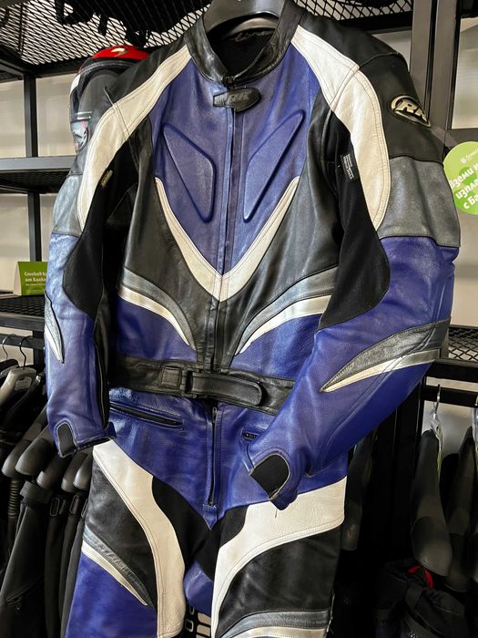 Кожен  мото екип RK Racing,52 М/L,2 части, всички протектори