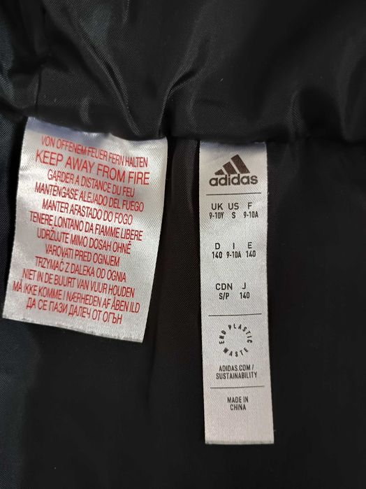 Зимно яке ADIDAS за момче в черно 9-10г.