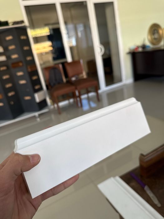 мдф плинтус крашеный