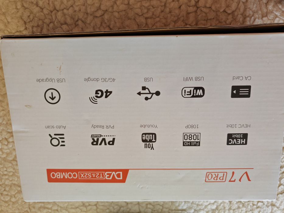 Receiver digital antenă satelit GTMEDIA V7 PRO DVB Combo