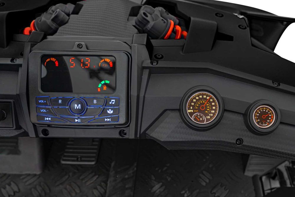 UTV electric pt copii  48V 800W GENERAL max 25km/h (2358) Negru