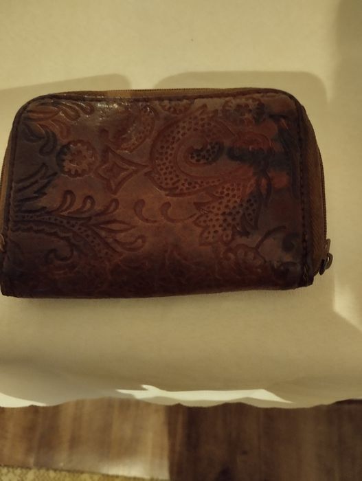 Советский кожаный кошелек