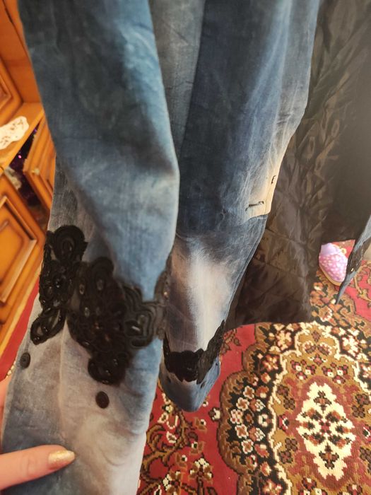 Jacheta denim / Trench denim de primavara/toamna