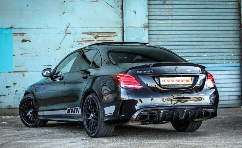 Спортен дифузер Brabus задна броня AMG за Мерцедес E класа W213 16-20