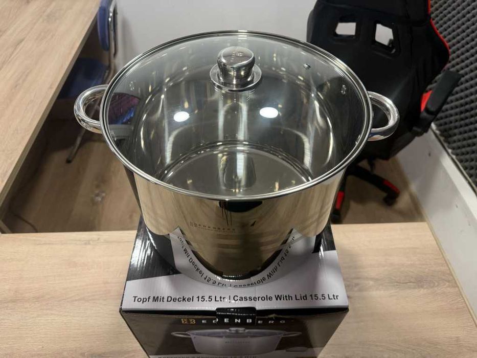 Тенджера Edenberg с многослойно дъно от неръждаема стомана