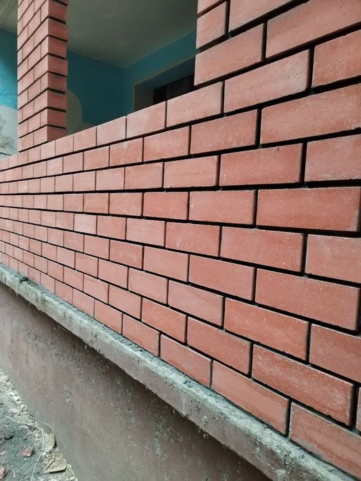 Balkonga g'isht teramiz.Kladka balkon . Керпичная кладка балканов