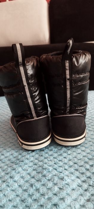 Cizmulițe crocs impermeabile si căptușite de toamnă-iarna c10 /27-28