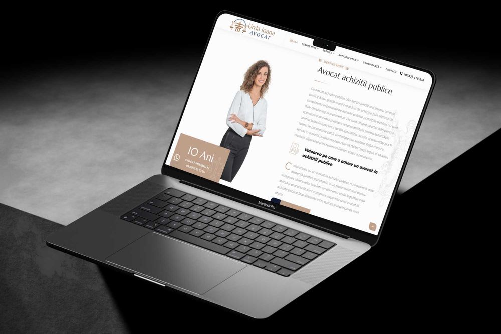 Website Profesional pentru Servicii | Atrage Clienți