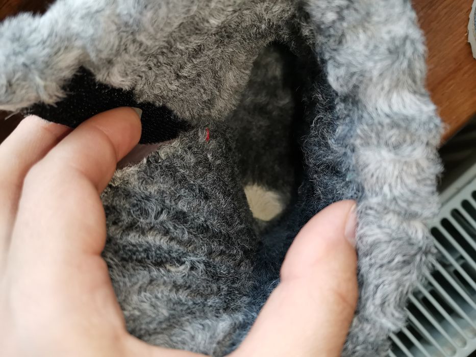 Cizme de iarna din piele cu blana de miel pentru copii