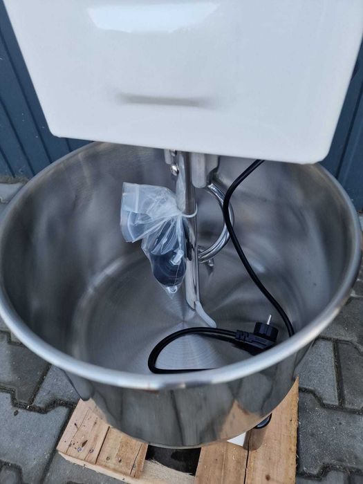 Malaxor aluat cu spirală cap fix, 20 litri, 2 viteze