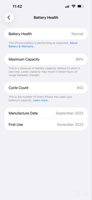 Iphone 15 pro max ideal holatda sim kartalik region J/A
