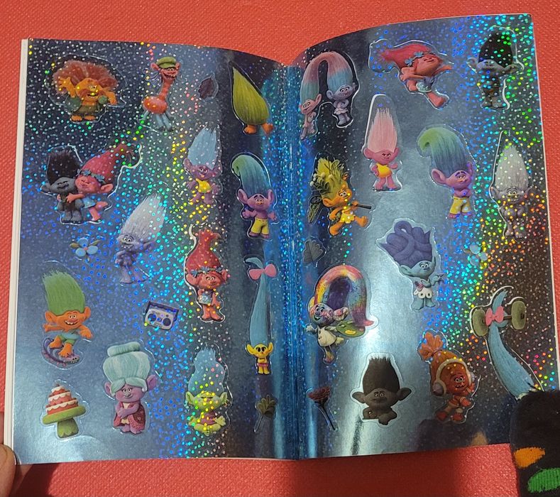 Carte  copii " All about the Trolls", engleza, 34 pag