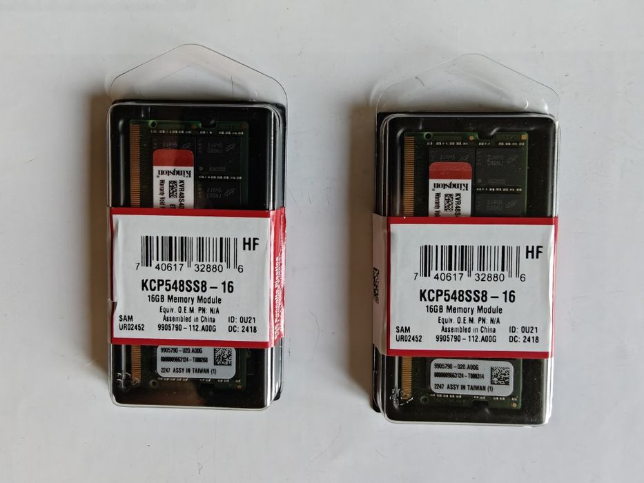 Kingston 2x16 GB DDR5 SODIMM 4800MT/s
