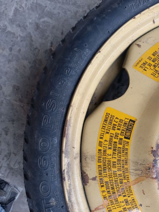 Резервна гума патерица 4х100