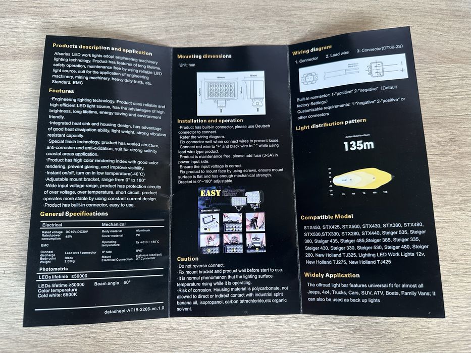 LED Прожектор 45W