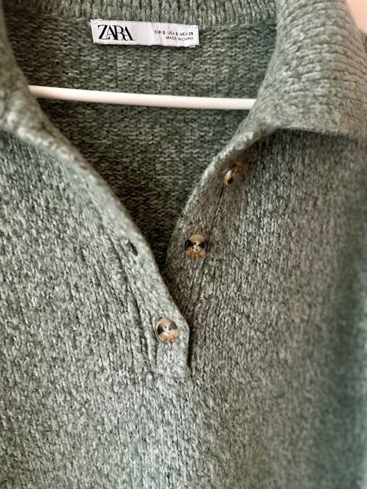 Джемпер ZARA oversized свободен плетен