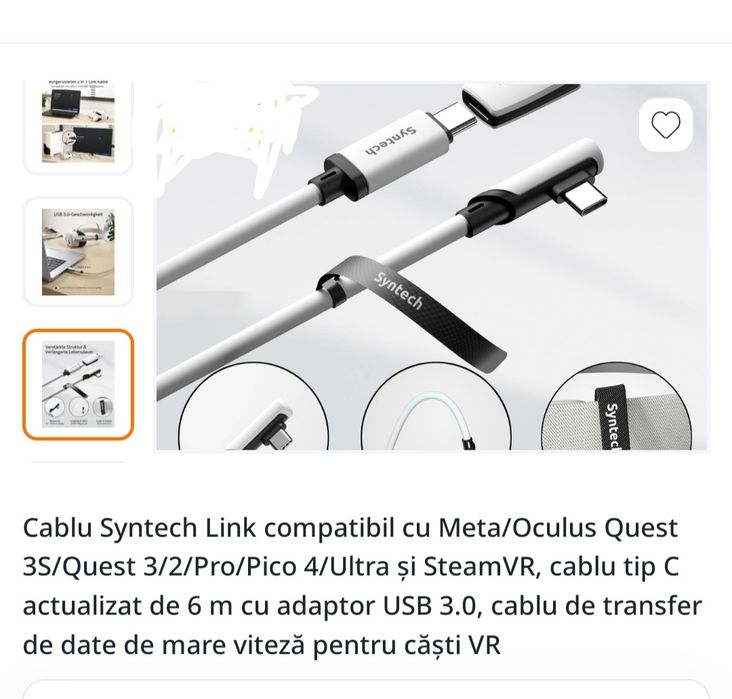 Cablu date syntech