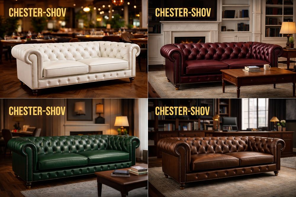 Диваны Честерфилд