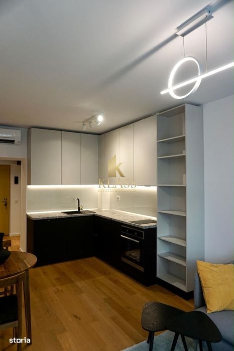 Studio Modern cu Dormitor Separat | Aviatiei Park | Etaj 7 | Balcon |