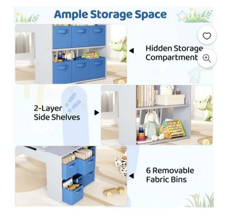 Монтесори детска масичка