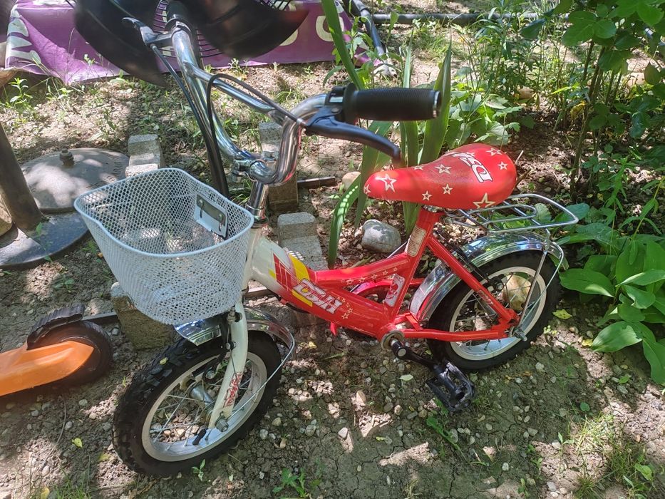 Bicicleta, trotineta tricicleta