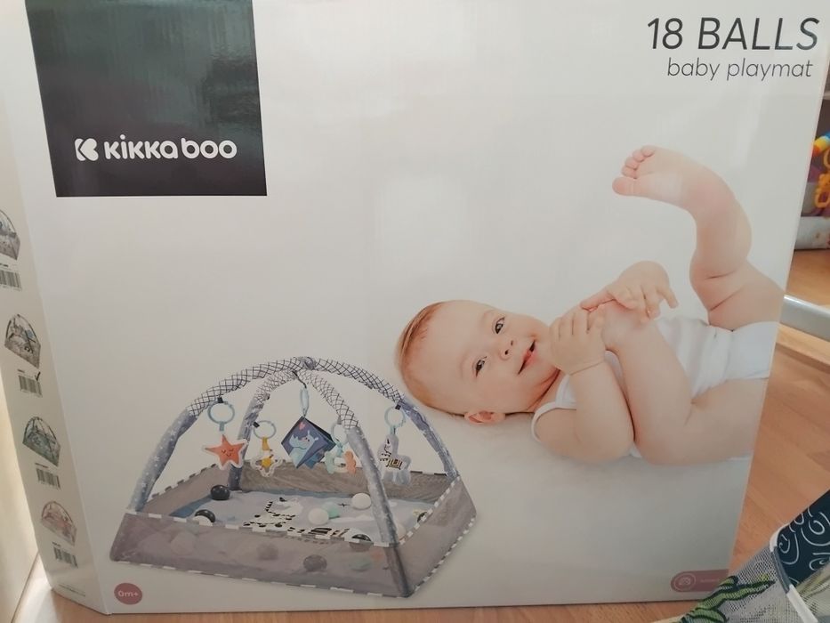 Бебешки играчки за новородено / Активна гимнастика Kikka boo  ,  Taff toys/ цветни карти