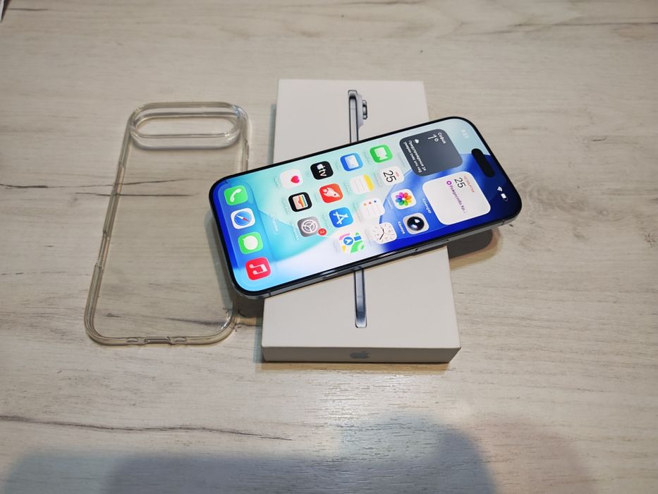 Като нов iPhone Air 256 GB Sky Blue 21 м гаранция