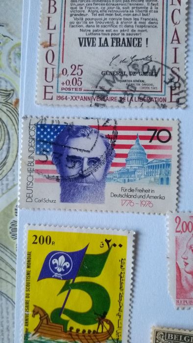 Ретро пощенски марки