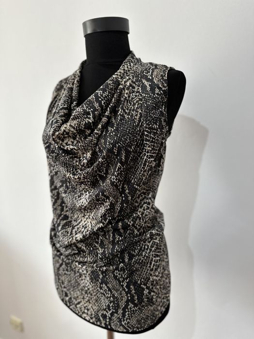 Top/Bluză cu animal print