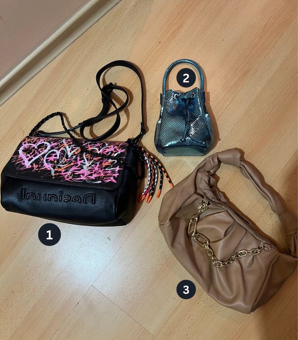 Дамска чанта Zara, Steve Madden, Desigual и др.