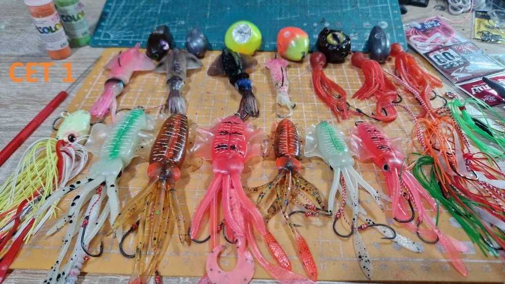 Морски примамки Тай ръбър Tai Rubber NIKKO Savage Gear Kalmari Filstar